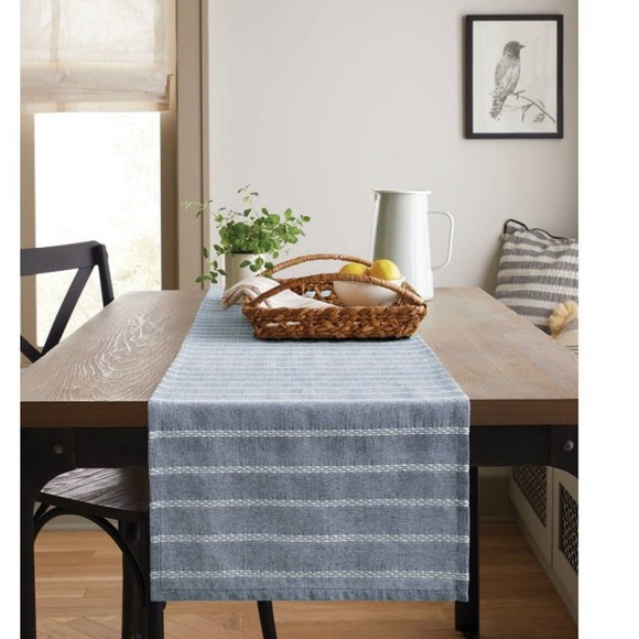 Hearth & Hand Other - NEW Hearth & Hand Dobby rib knit Table Runner 6 ft